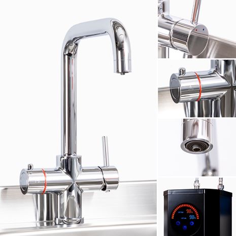 Aztec Instant Hot Water Tap 3 in 1