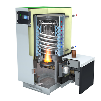 Twist Condensing Pellet Boiler